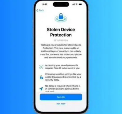 宋洛乡苹果授权维修店分享被盗设备保护功能开启方法 